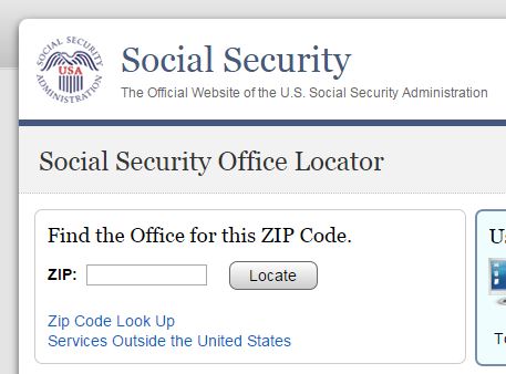 social security administration office locator