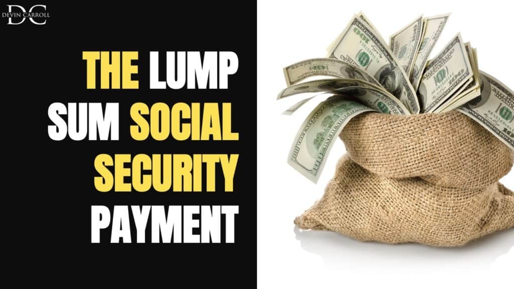 retroactive social security benefits